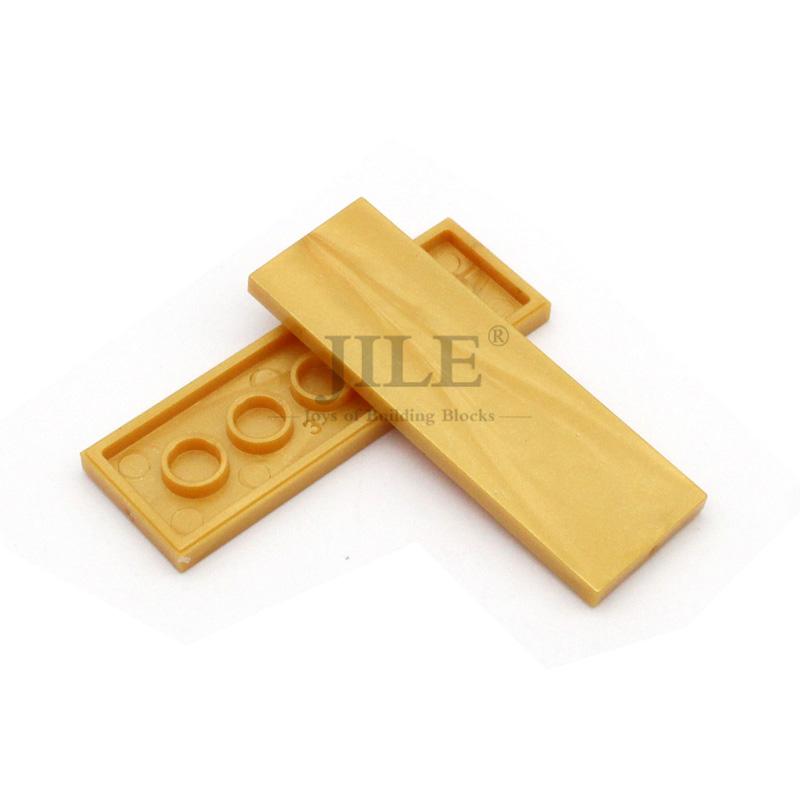 40pcs MOC Smooth Tile 2x6 DIY Building Blocks 69729 Bricks Compatible Educational Creative Assembled Children Construction Toys
