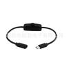 Raspberry Pi 4B Type-C Extension Cable with Switchable Power Adapter