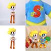 Bryson And Ham Plushie Adorable Yellow-haired Superhero Boy Doll