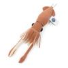 COLORATA Giant Squid Plush Mascot Keychain - Realistic Deep-Sea Creature Stuffed Toy, Gift for Christmas, 4cm W X 3.5cm H X 22.5cm D, 7cm Chain,