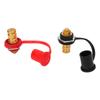 1 Pair 3 8 Inch Stud Black Red Car Battery Charger Post Brass Remote Battery Terminal for Trucks Boats ATVs