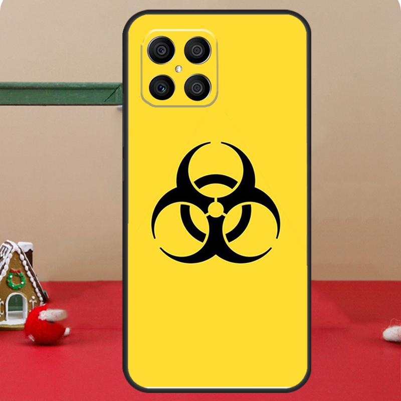 Biohazard Symbol Logo Case For Honor Magic 6 7 8 Pro Honor 400 200 70 90 Lite X8c X8b X9a X9b X9c X9d Win RT Cover