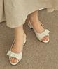Lowflow 153J Dant Ribbon Slingback Sandals_3Cm (A Type)