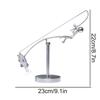 1 Pieza Escultura Cinética de Pesca Arte de Equilibrio Para Decoración del Hogar Tema Pescador Increíble Escultura Espacial Para Decoración de Interiores