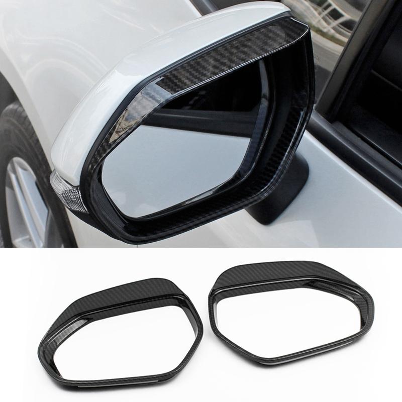 For Toyota Corolla E210      2024 Hybrid ABS Car Rearview Mirror Rainproof Eyebrow Rain Protector Case Cover