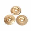3Pcs High Carbon Steel Grinding Wheel Disc Wood Shaping Disc Carving Disc Set