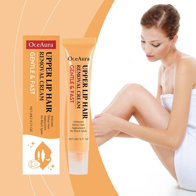 Depilatory Cream with Hair Growth Inhibitor Fast Painless Hair Removal for Women Men Face Arm Leg Full Body Care