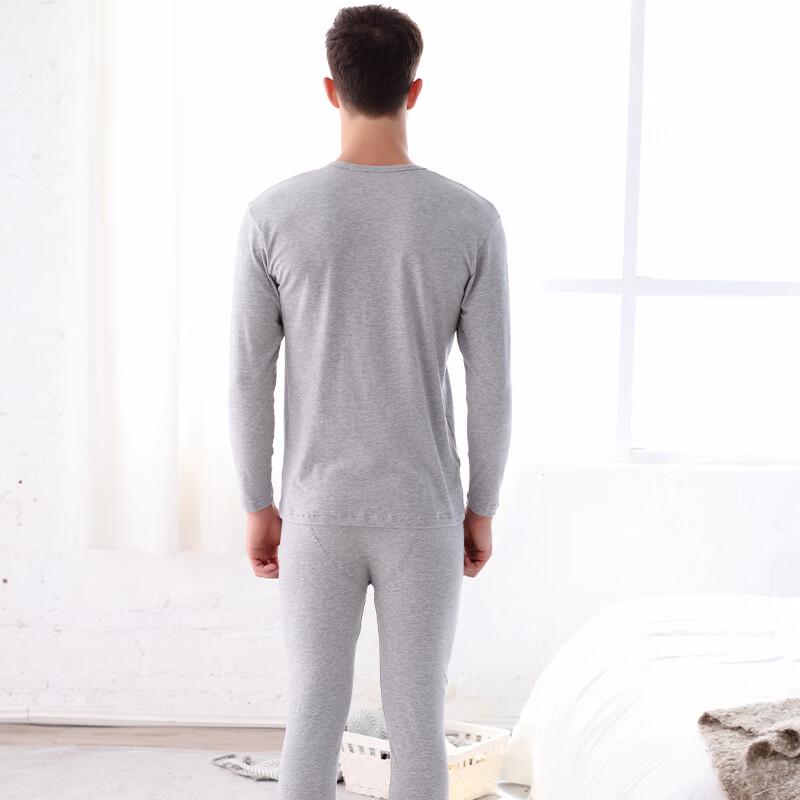 Fenteng Men's Pure Cotton Thermal Underwear Set