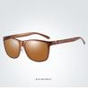 Aluminum Magnesium Men's Polarized Sports Sunglasses - Full Frame, Personality Style (Model XY045)