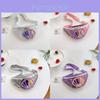 Adorable New Sequined Shell Crossbody Bag For Girls Lightweight Pu Material Casual Style