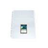 Feuilles de classeur pour cartes - Asmodee - Ultrasonique Topload - 9 poches - 23x30 cm - Transparent - Polypropylène