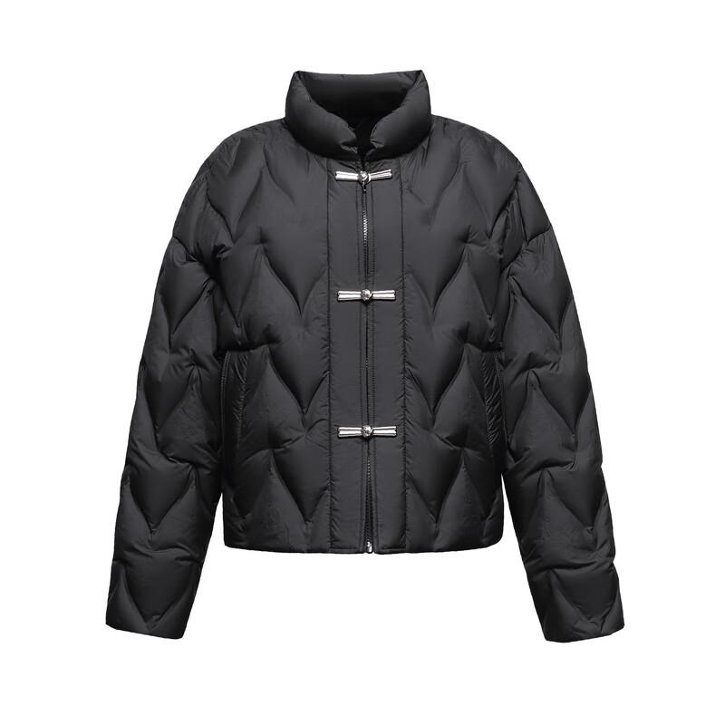 XueZhongFei Leichte Damen-Daunenjacke mit Stehkragen X40138208F
