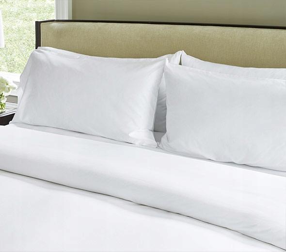 Pościel Hotelowa 140X200 + 70/80 Biała Bawełna150G
