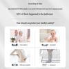 Cross-Border Non-Slip Bathroom Mat for Toilet, Shower, and Bathtub
