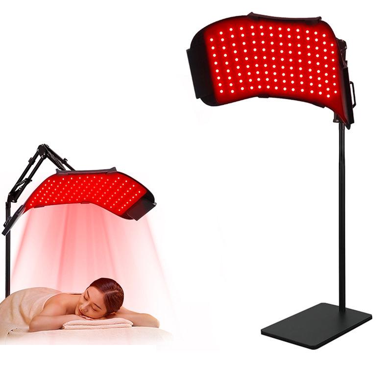 Red Light LED Skin Rejuvenation Panel with Foldable Stand - Home Use Silicone Pulsed Photon Device