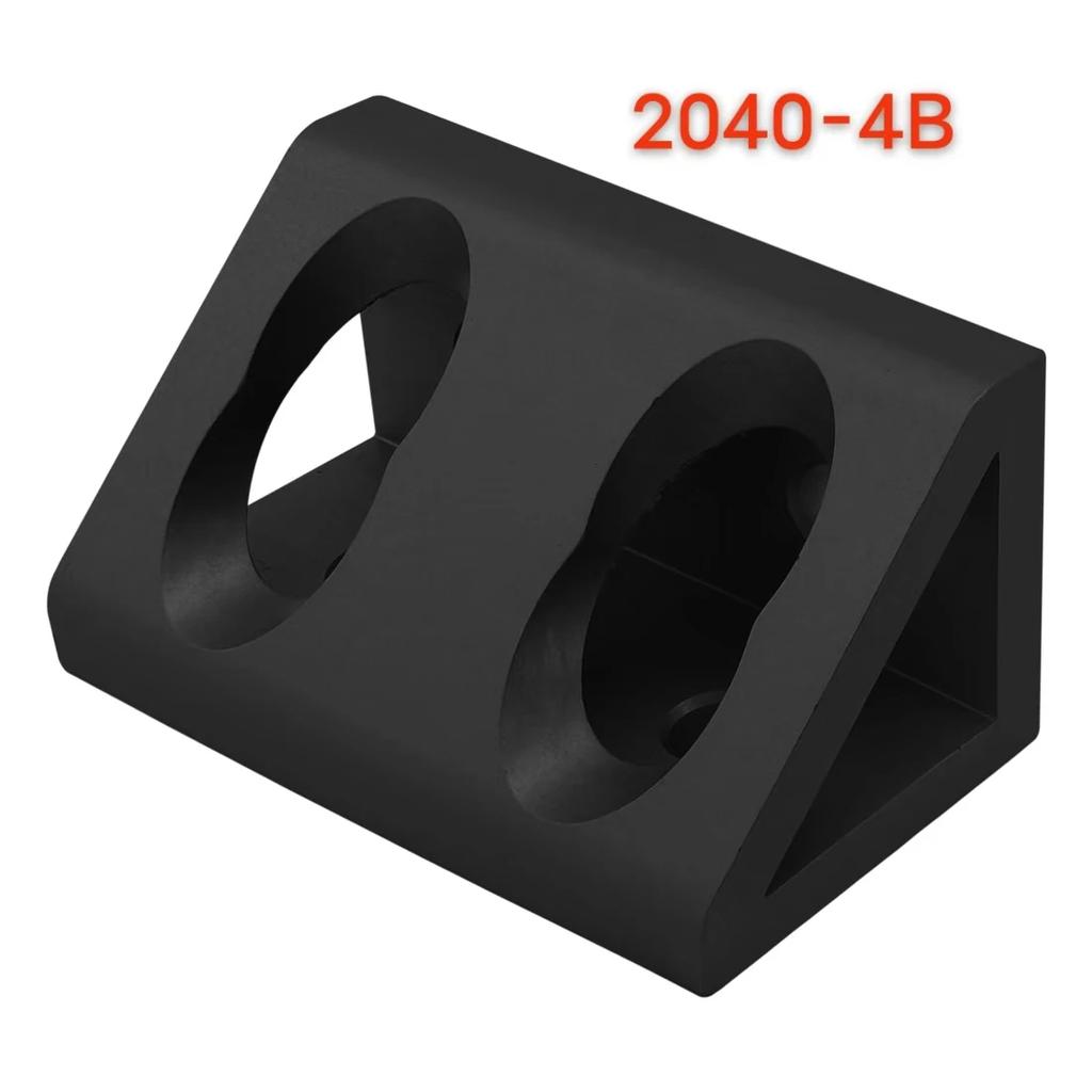 Aluminum Profile 90 Degree Block Triangle Connector Bracket For 2020 2040 3030 4040 4080 Series V-slot Aluminum Profile