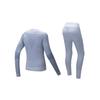 Anta Training Series Solid Color Comfortable Sports Leisure Suit Women suits Sky-Blue 962517205-3