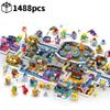 Space Werewolf Killing Building Block MOC Sets Ghost Dinting Game Scene Anime Human Figure Model Bricks Assembled Toys Kid Gifts