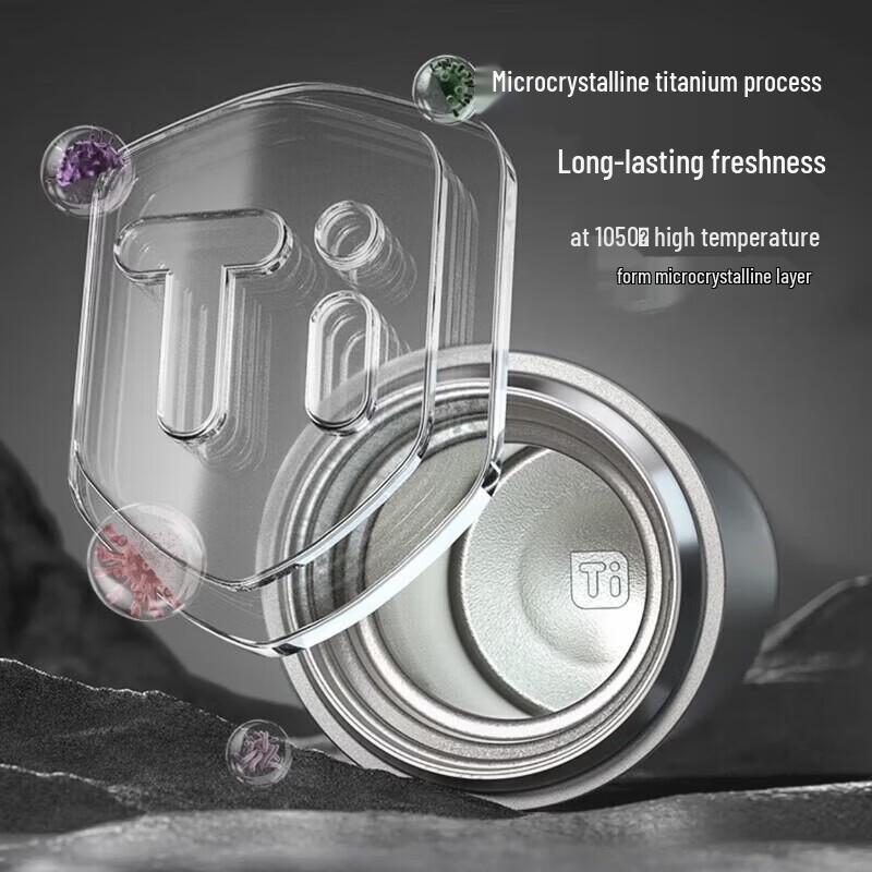 KOBACH Pure Titanium Insulated Tea Infuser Cup