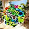 Plants Vs. Zombies Print Automatic Open Close Umbrella, Portable Foldable Umbrella, for Outdoor Commute Camping Trip, Ideal Birthday Gift