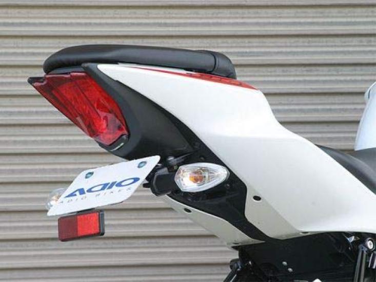 ADIO Fender Eliminator Kit for Plastic Racing Rear Motorcycle GSX-S125/R125 (17-18) белый