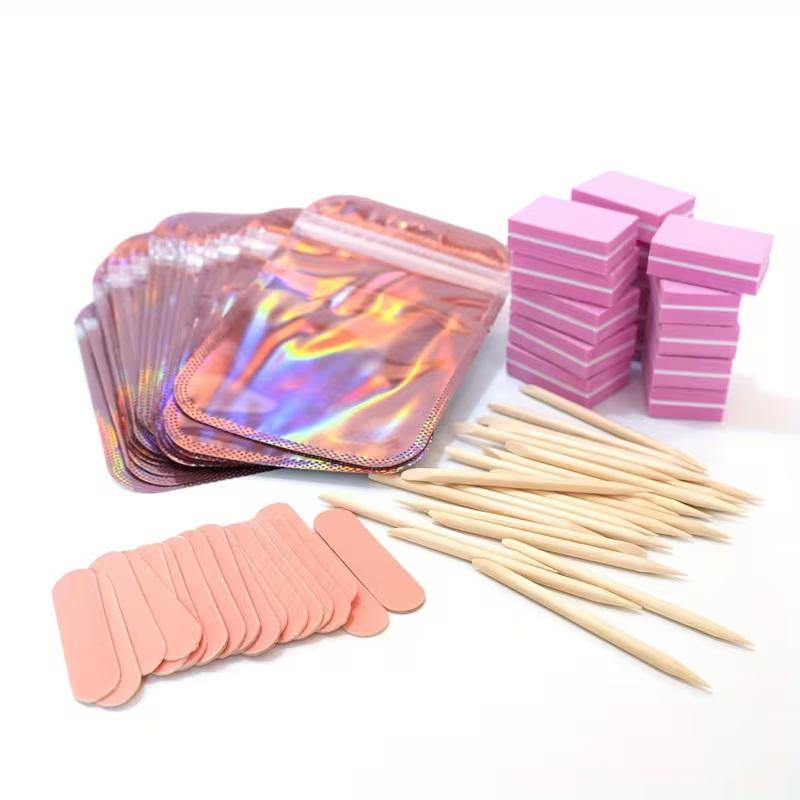 5/20 Set Nail Tool Kit, Mini Nail Files, Polishing Pads, And Sticks, Suitable For Diy Jewelry Polishing And Nail Care