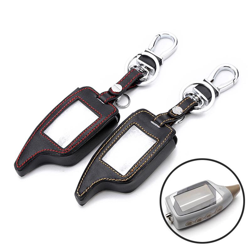 Genuine Leather Keychain for MAGICAR M5 Remote Protective Cover