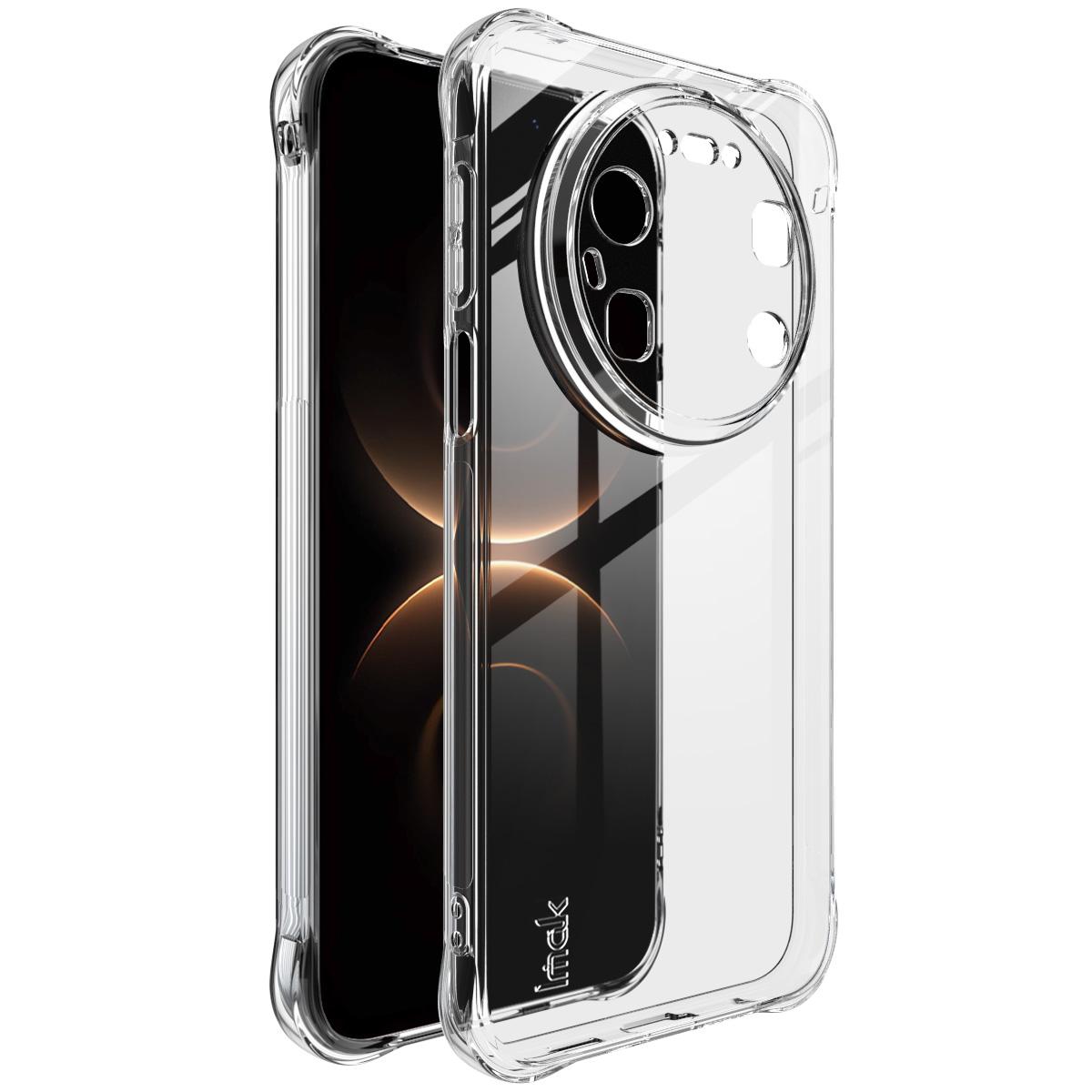 Чехол для телефона Huawei Mate 80 Pro Max IMAK Ударопрочный Мягкий чехол Huawei Mate 80 Pro Max белый