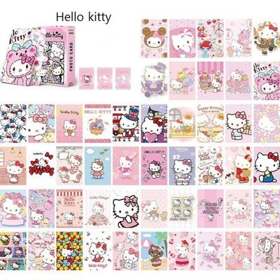 Mapsiai Postać Sanrio 55 arkuszy Hologramowe Towary Karta Zdjęcie, Hello Kitty, 1 sztuka