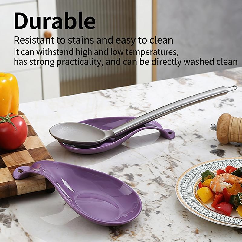 Löffelablage Groß Keramik Löffelhalter Hitzebeständig Kochlöffelablage Kaffeelöffelhalter Spülmaschinenfest Keramik Löffelablage