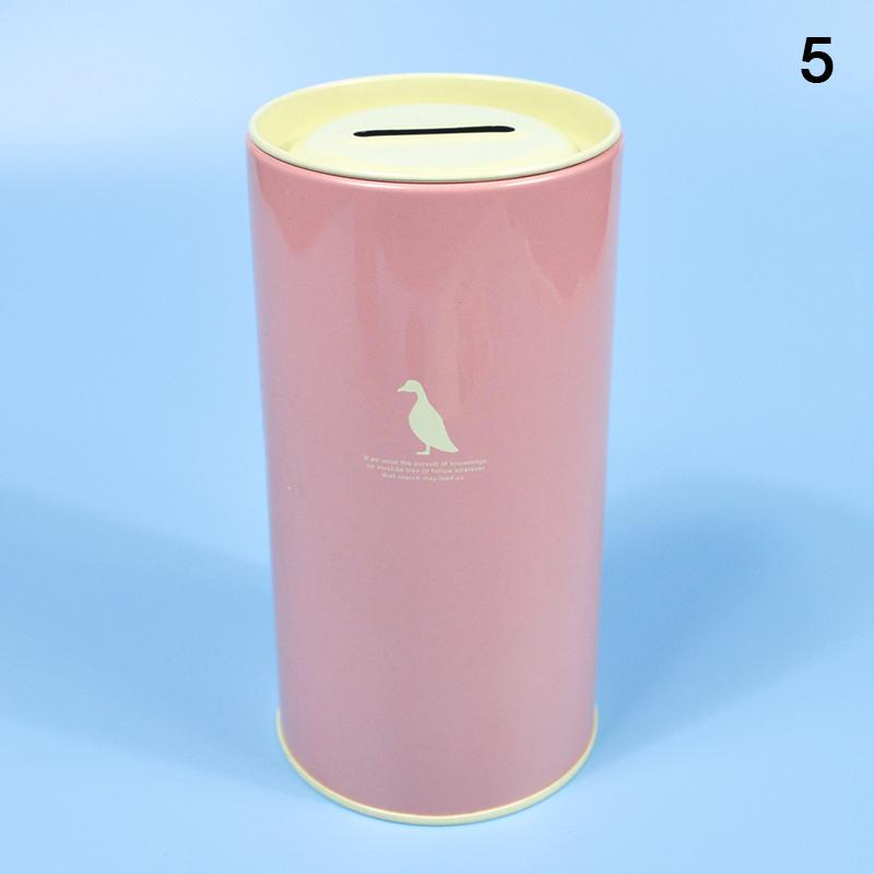 Hucha de Cerdo Color Caramelo Animal Hucha de Cerdo Metálica Latas Lindas para Misceláneas Latas de Almacenamiento Latas de Regalo Decoración para el Hogar Caja de Dinero