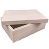 Chishi Shuin Paulownia Wood Gift Box, A4-H Size (fits A4 Clear Folders Perfectly)