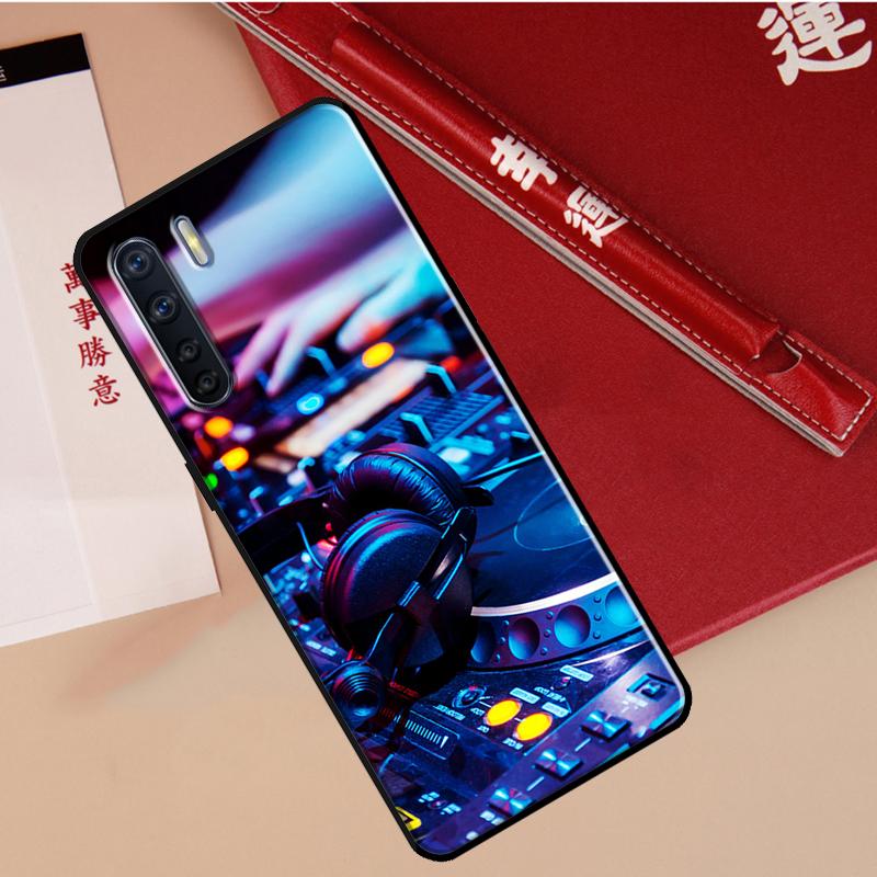Ddj Dj Music Case For Oppo A78 A38 A80 A60 A40 A18 A98 A58 A96 A76 A16 A94 A74 A54 A15 A17 A57 A77 A5 Pro