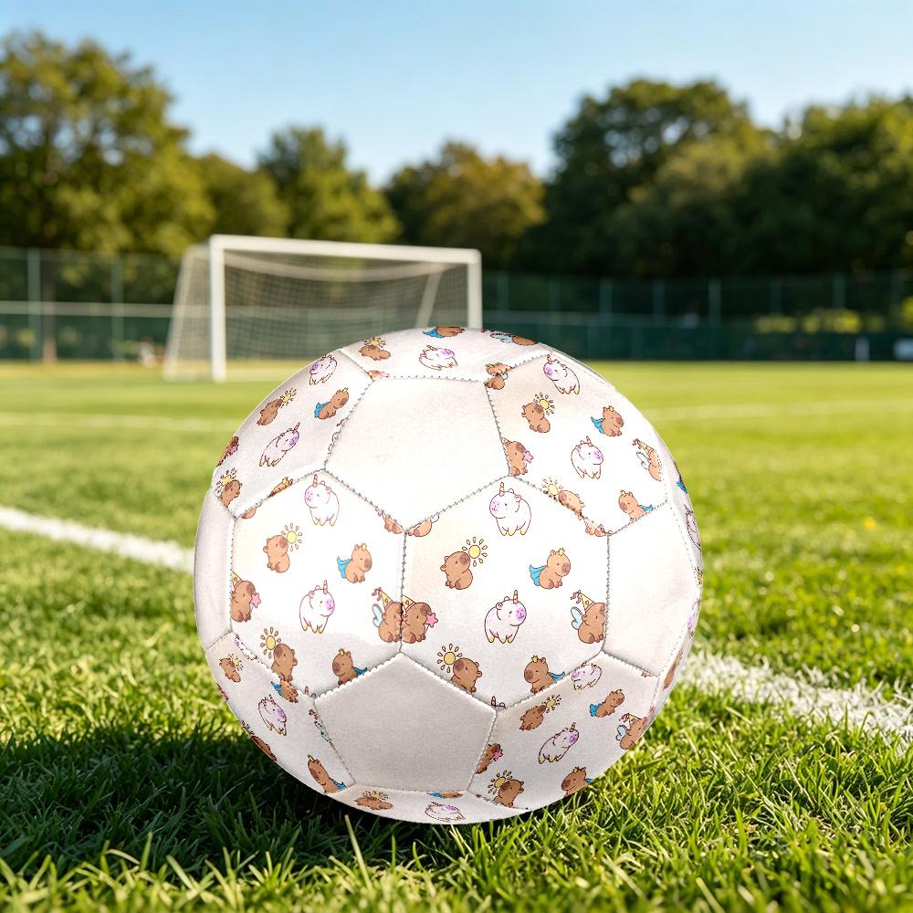 1pc Kawaii Party Animals Outdoor Sports Football, Size 5, Comfortable And Durable Feel,Gift yy26060476