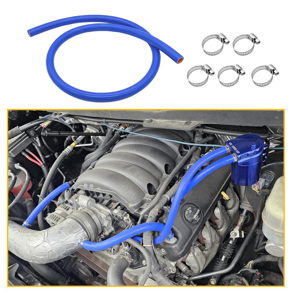 16mm Double Layer Silicone Hose Heat Resistant High Pressure Automobile Vacuum Warm Air Water Pipe Rubber Tube for Automotive
