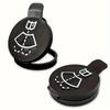 1 Pack Universal Wiper Reservoir Cap Replacement - Black Plastic Washer Fluid Bottle Lid with White Design, Compatible with for GMC