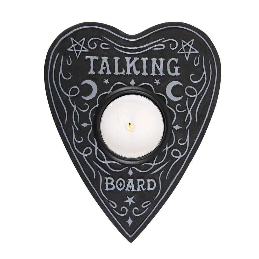 Something Different Talking Board Heart Tealight Holder