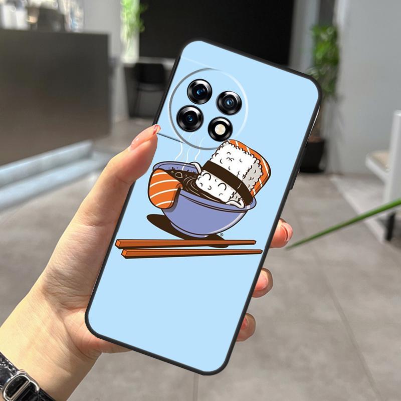 Japanisches Sushi Food Case Für OnePlus Nord N20 N30 CE 5 3 4 Lite OnePlus 15 13 12 11 10 Pro 10T 13T 13R 15R Hülle