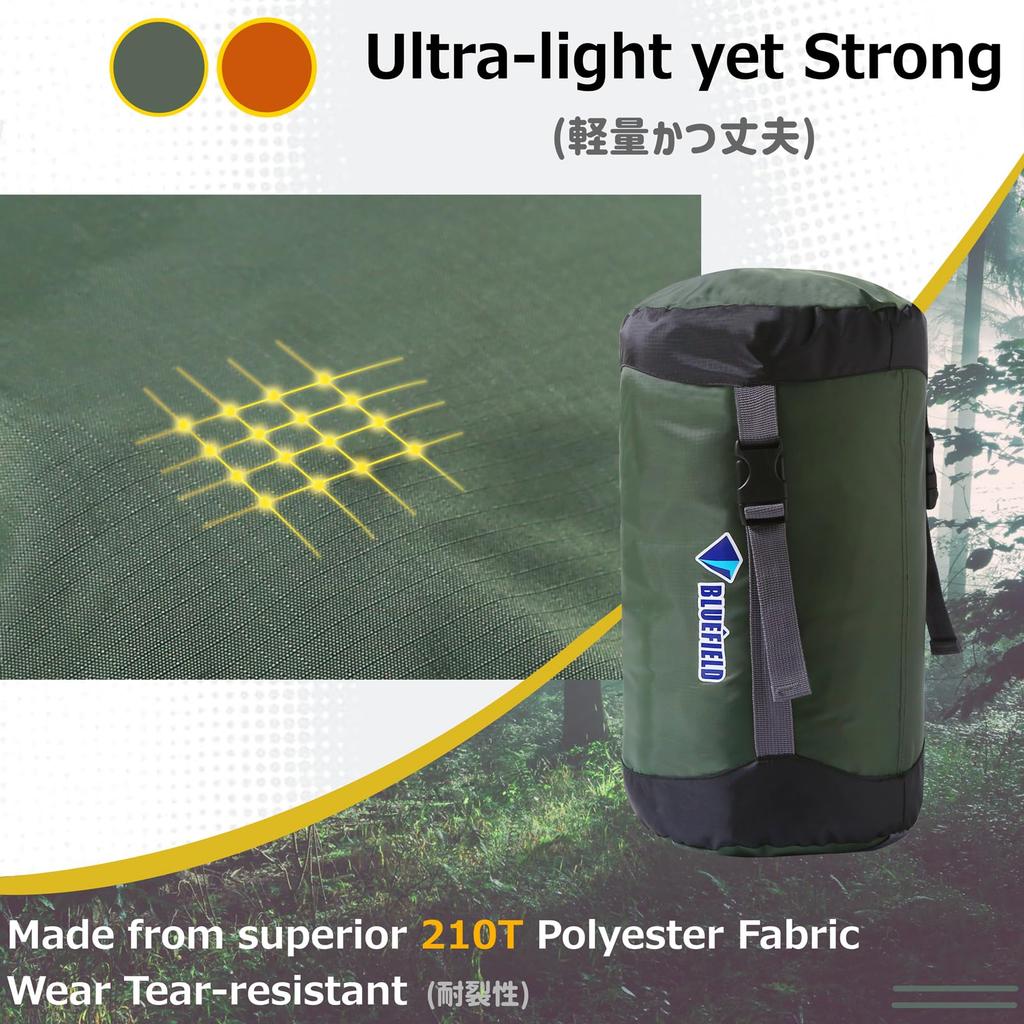 Azarxis Compression Bag Sleeping Bag Compression Sack Stuff Bag Lightweight Storage Bag Compression Bag Compression Sack Tent Travel Hiking Camping