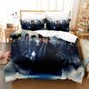 3D Printed Love Life Bedding Set Pillowcase Animation Cover Down Quilt Cover Double Twins Whole King Adult Children Bed Cover Quilt Cover