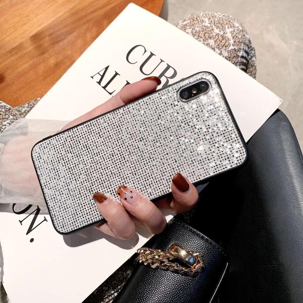 Suitable for Honor magic4 mobile phone case P50 small square glitter protective case Honor 70 sequin all-inclusive case