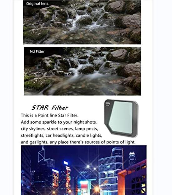 Fenmic Lens Protection Filter for DJI Mavic 3 (ND8PL+ND16PL+ND32PL+ND64PL)