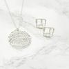 [NAOTJEWELRY] [Naot Jewelry] Women's Necklace Mesh Plate Necklace Silver