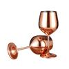 Metal Champagne Cup Stainless Steel Red Wine Goblet European Style Bar Cocktail Cup