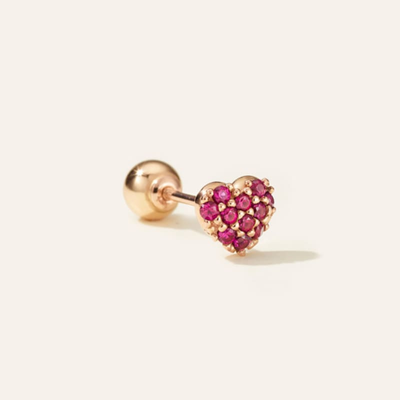 METROCITY JEWELRY Corte 14K Rose Piercing A231GE0013R4R