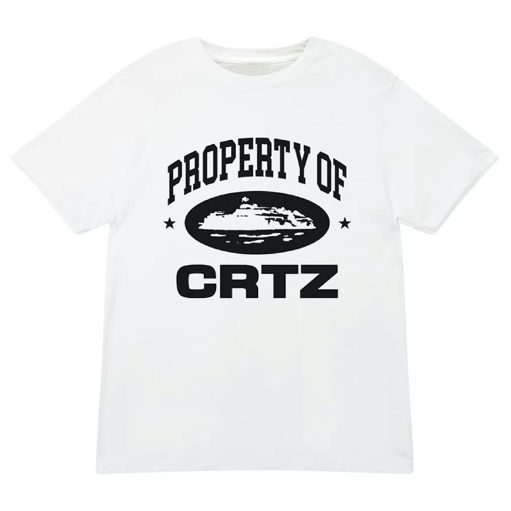 CorteizT-shirt Printed Fashion Street Casual Short-sleeved Tide Street T-shirt European and American Tops