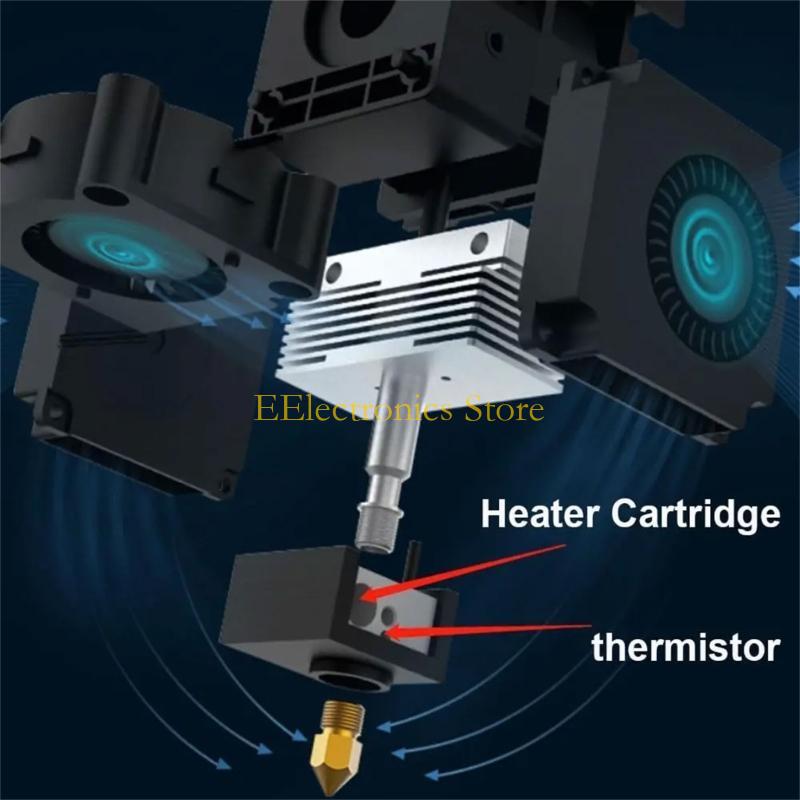 B03C Heater Cartridge High Temperature Heating Tube Thermistor For Neptune 3 3D Printer Accessories China Mainland