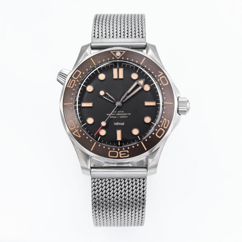Greenwich Yacht Log Automatic Waterproof Watch with Steel Band
