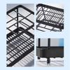 Toothbrush Holder,Carbon Steel Bathroom Toothbrush Toothpaste Holders Rack for Electric Toothbrush,Makeup Brush Cleanser