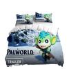 Palworld Bedding Sets,Game Characters Duvet Cover,3D Prints Palworld Quilt Cover 2-3 Pieces Sets Bedroom Decoration